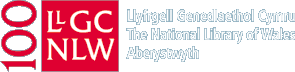 100. Llyfrgell Genedlaethol Cymru. The National Library of Wales. Aberystwyth.